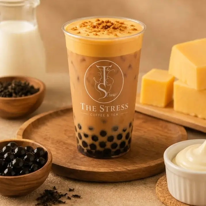 Hình ảnh Trà sữa kem phô mai dẻo (M)