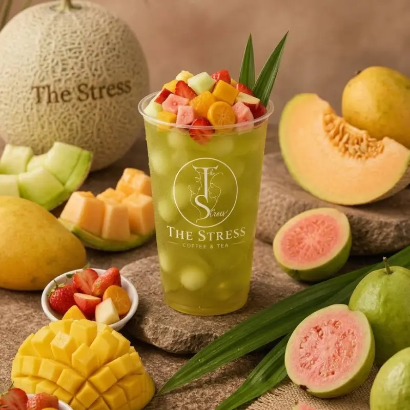 Hình ảnh Trà dưa lưới tứ quý (L)