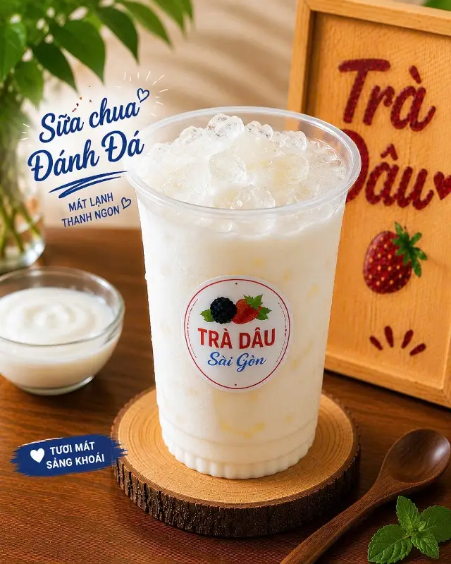 Hình ảnh Sữa Chua Đánh Đá