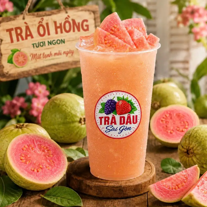 Hình ảnh Trà Ổi Hồng (M)