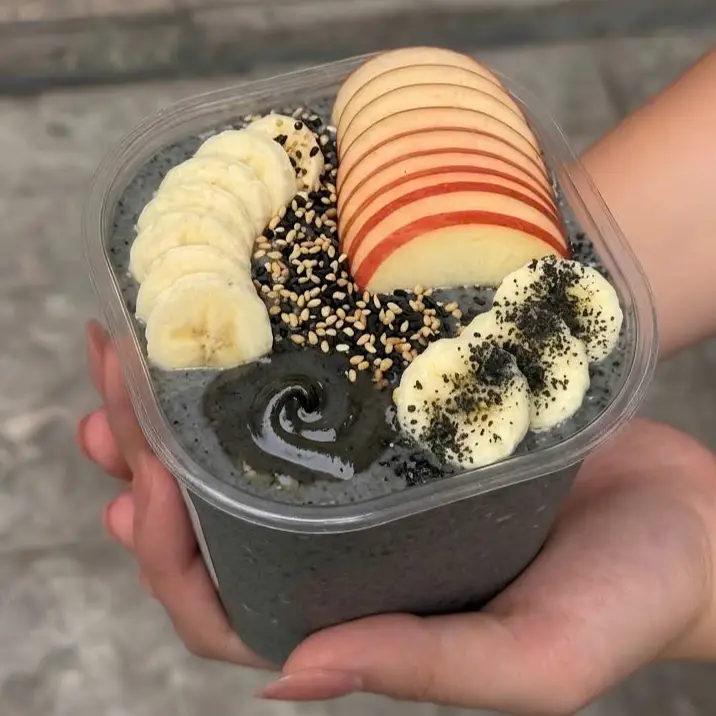 Hình ảnh Chuối Táo Mè Đen