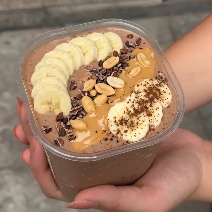 Hình ảnh Cacao Chuối Bơ Đậu Phộng