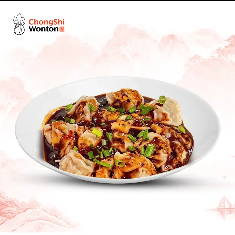 Hình ảnh Hoành thánh trộn dầu hào 干拌蚝油馄饨