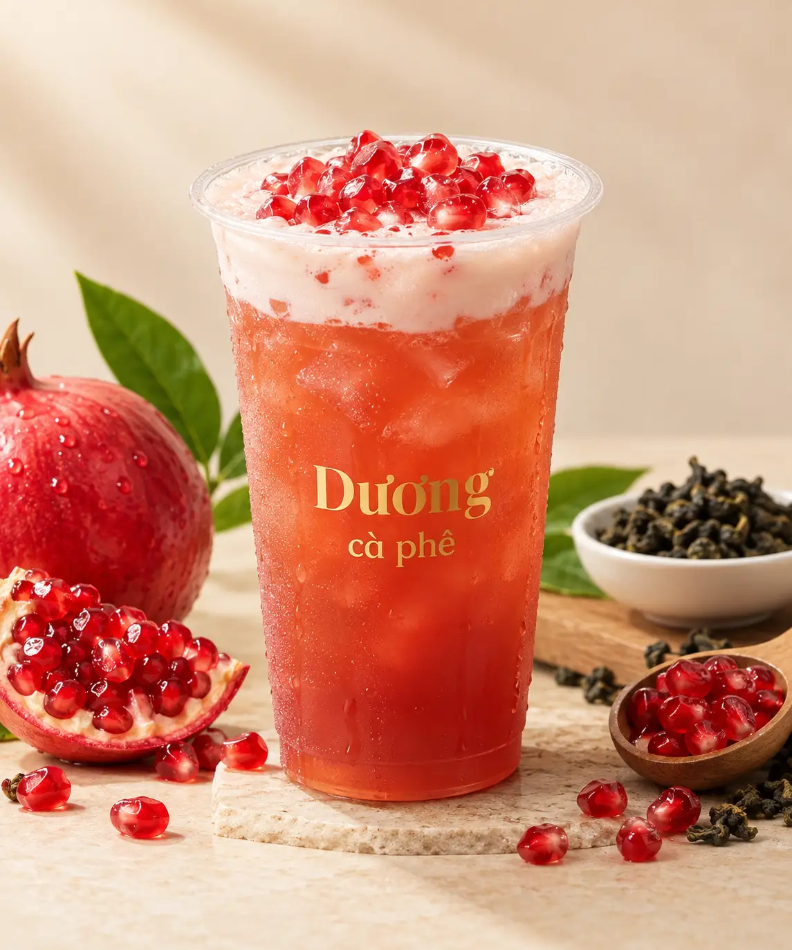 Hình ảnh Ô Long Lựu Đỏ (L - 700ml)