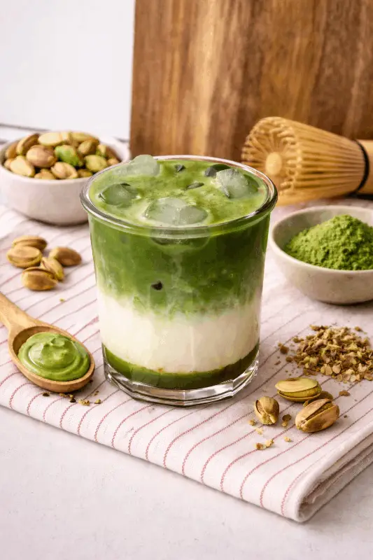 Hình ảnh Pistachio Matcha Latte / Matcha Hạt Dẻ Cười