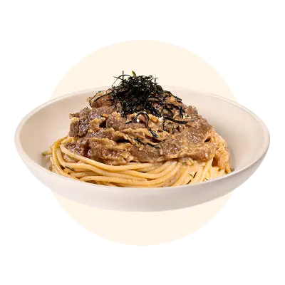 Hình ảnh PLT Wafu Pasta Heo Nướng Xốt Shoyu Butter