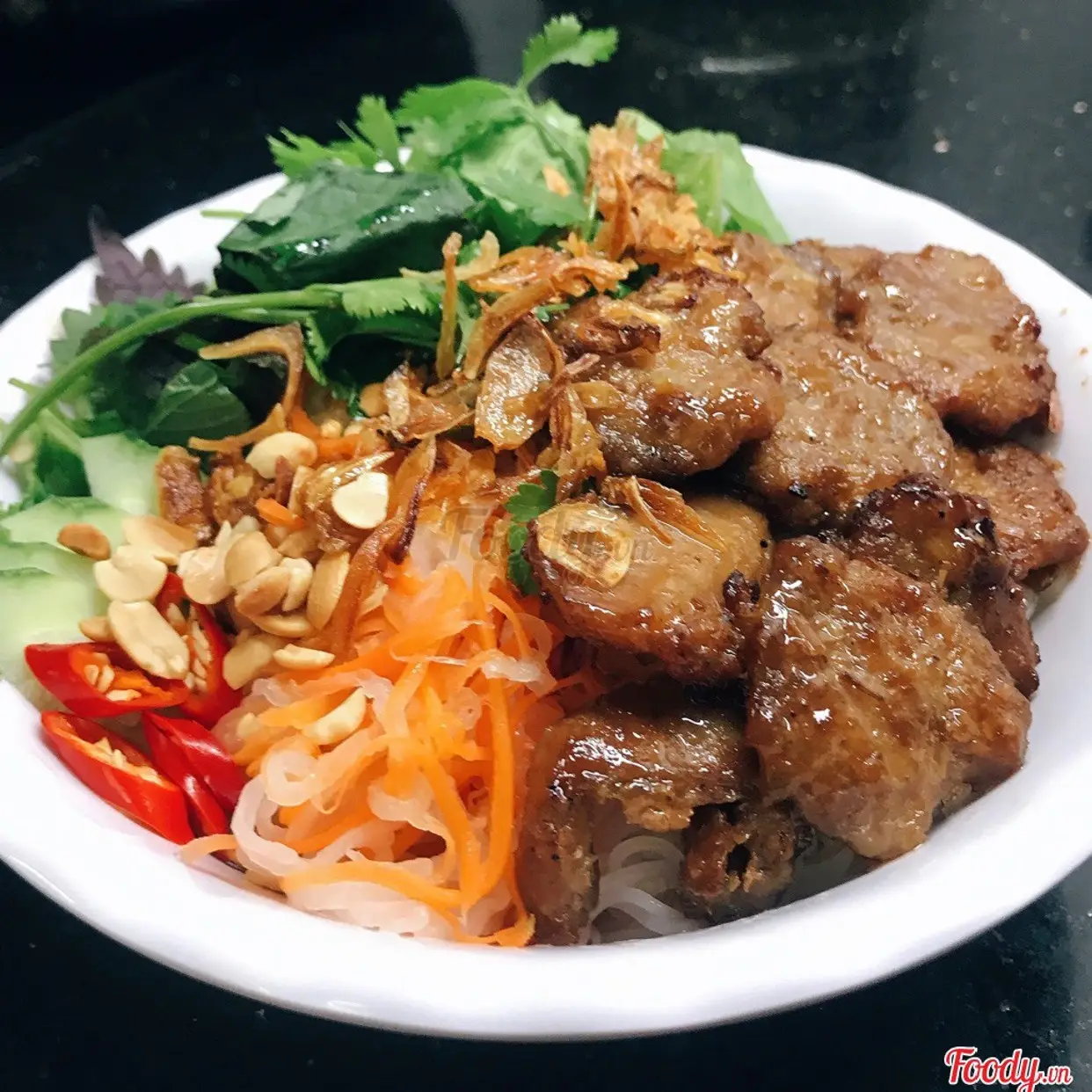 Hình ảnh Combo 3 bún trộn thịt nướng