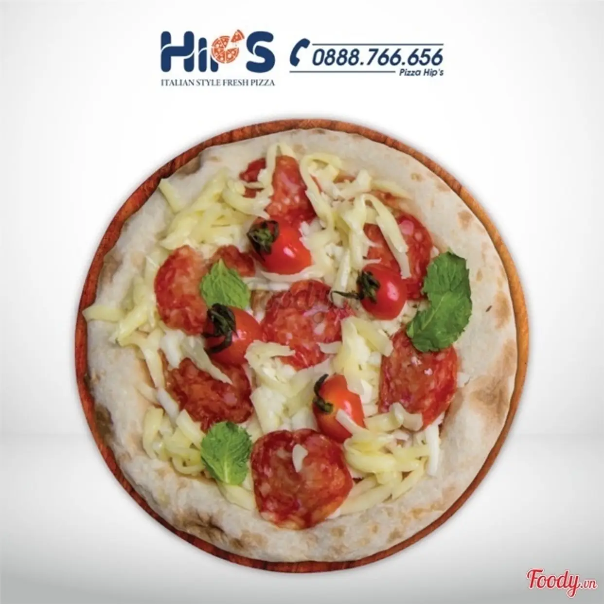 Hình ảnh Pizza Hip's xúc xích hun khói