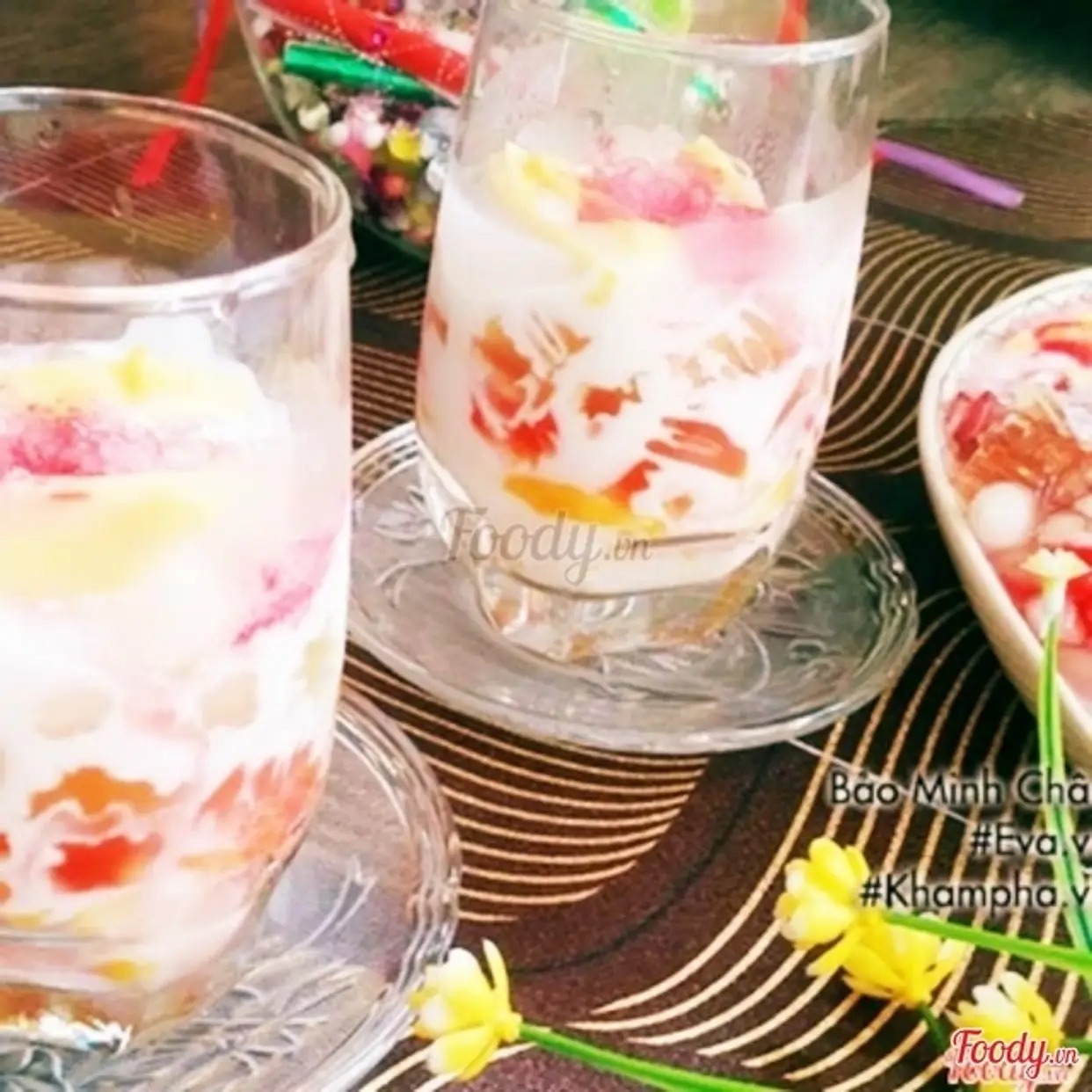 Hình ảnh Sữa chua đánh đá thêm thạch