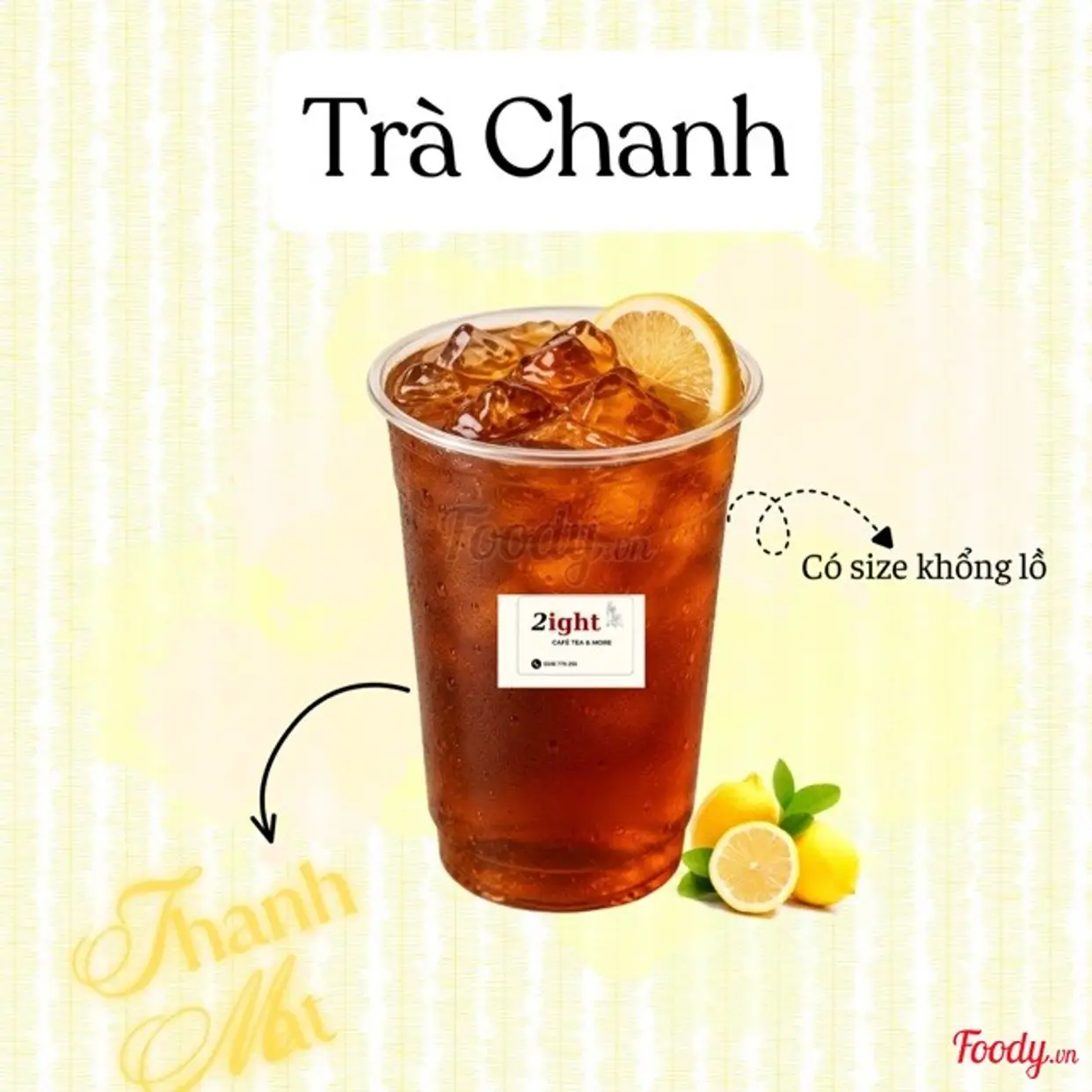 Hình ảnh Trà Chanh 700ml