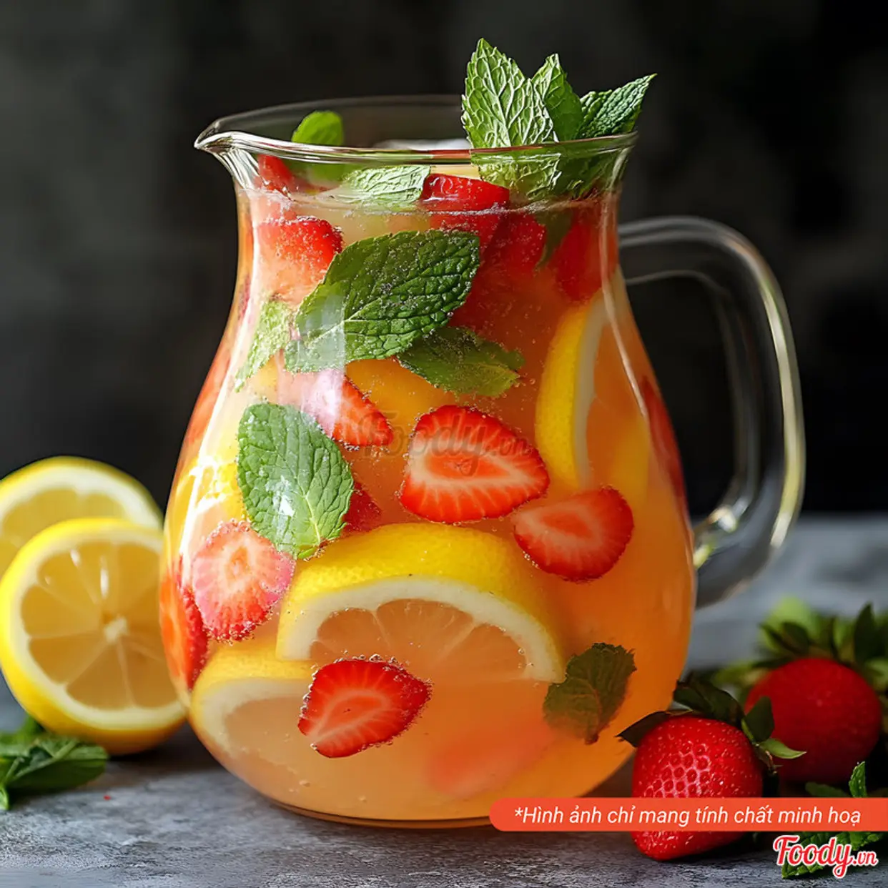 Hình ảnh Trà Xoài Chanh Leo