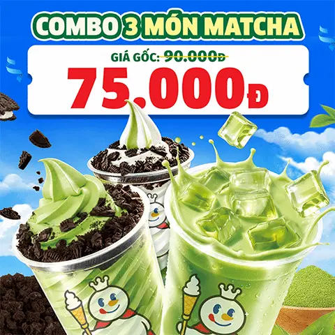 Hình ảnh (Lạnh) Bộ Ba Cực Đỉnh - Matcha