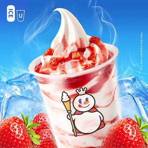 Hình ảnh (Lạnh) Super Sundae Dâu Tây (MT)