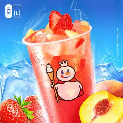 Hình ảnh Trà Đào Dâu Tây (MT)