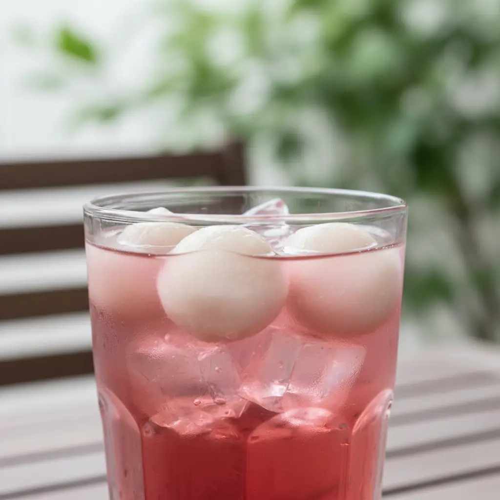 Hình ảnh Hồng Trà Vải (500ml)