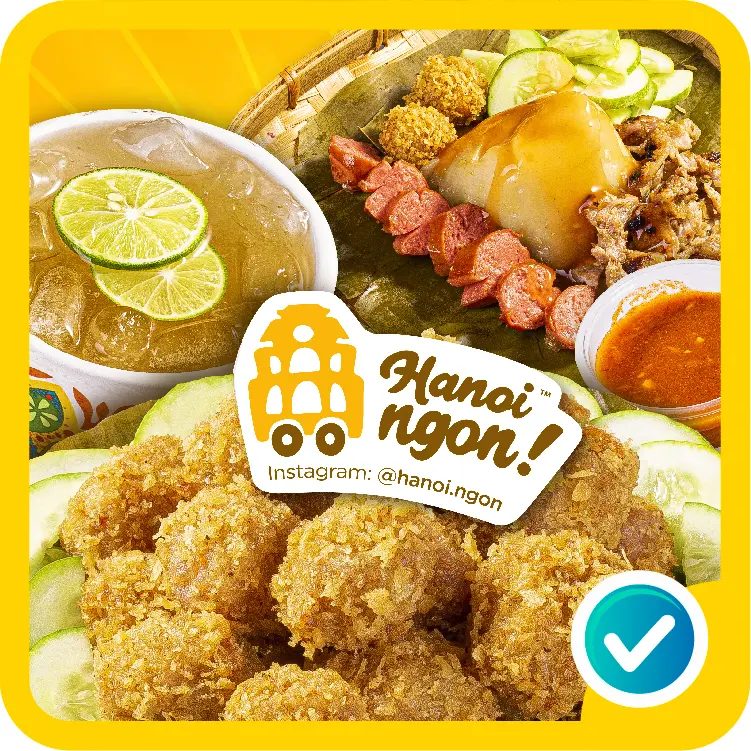 Ảnh bìa Hanoi Ngon - Nem chua rán Ăn vặt chuẩn Hà Nội - Hoàng Ngân