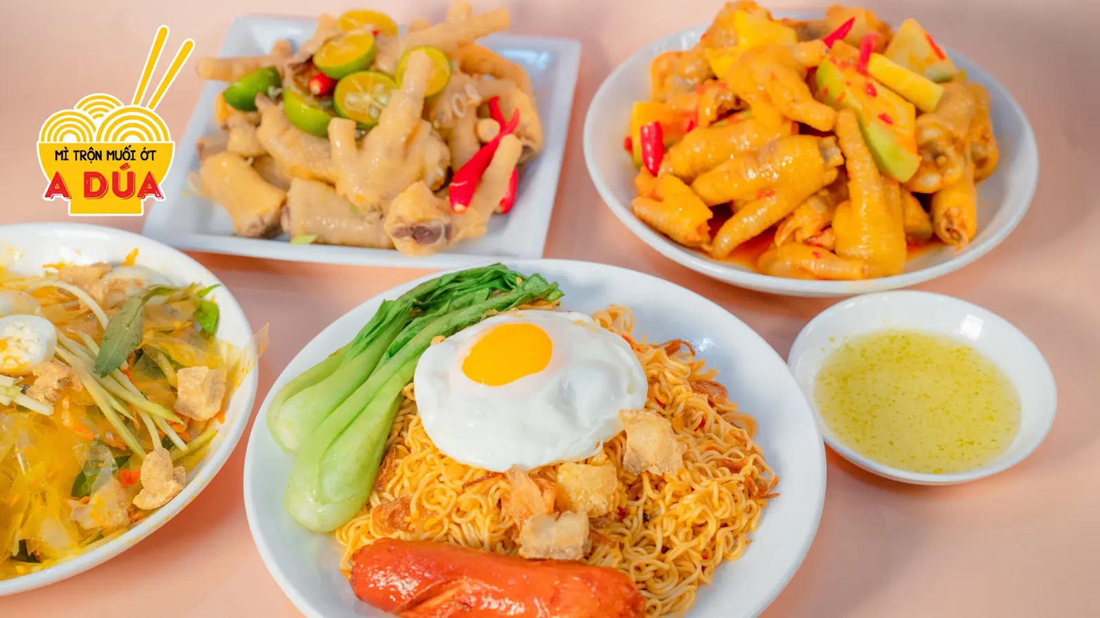 Ảnh bìa Mì Trộn Muối Ớt- Cơm Gà Da Giòn - Nguyễn Thị Thập