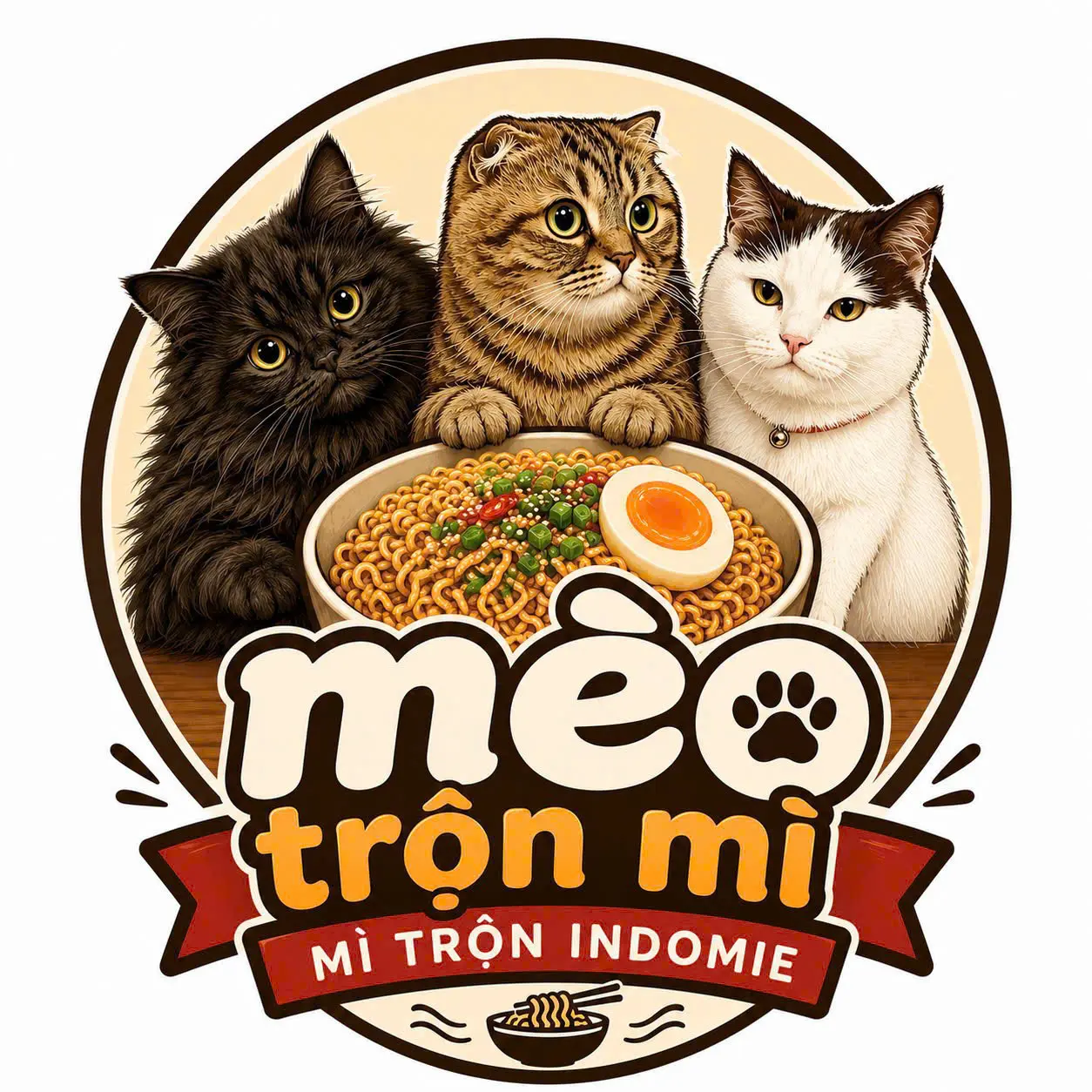 Ảnh bìa Mèo Trộn Mì - Ngọc Hồi