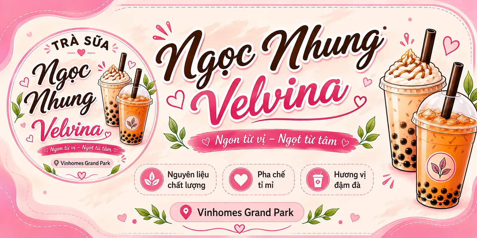 Ảnh bìa Ngọc Nhung Velvina - Cafe & Trà Sữa - GH5 Vinhomes Grand Park 