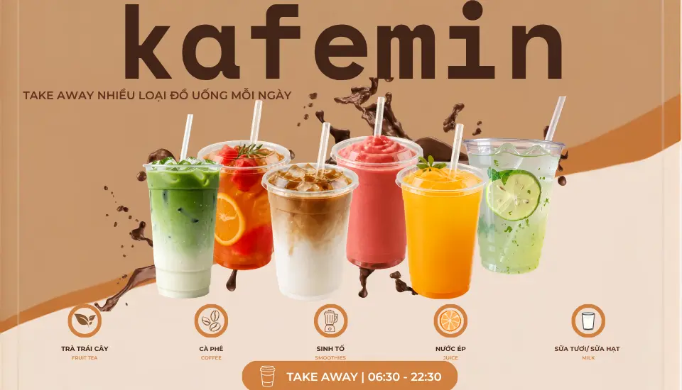Ảnh bìa Kafemin - Trà Trái Cây, Matcha Latte  - Lưu Chí Hiếu