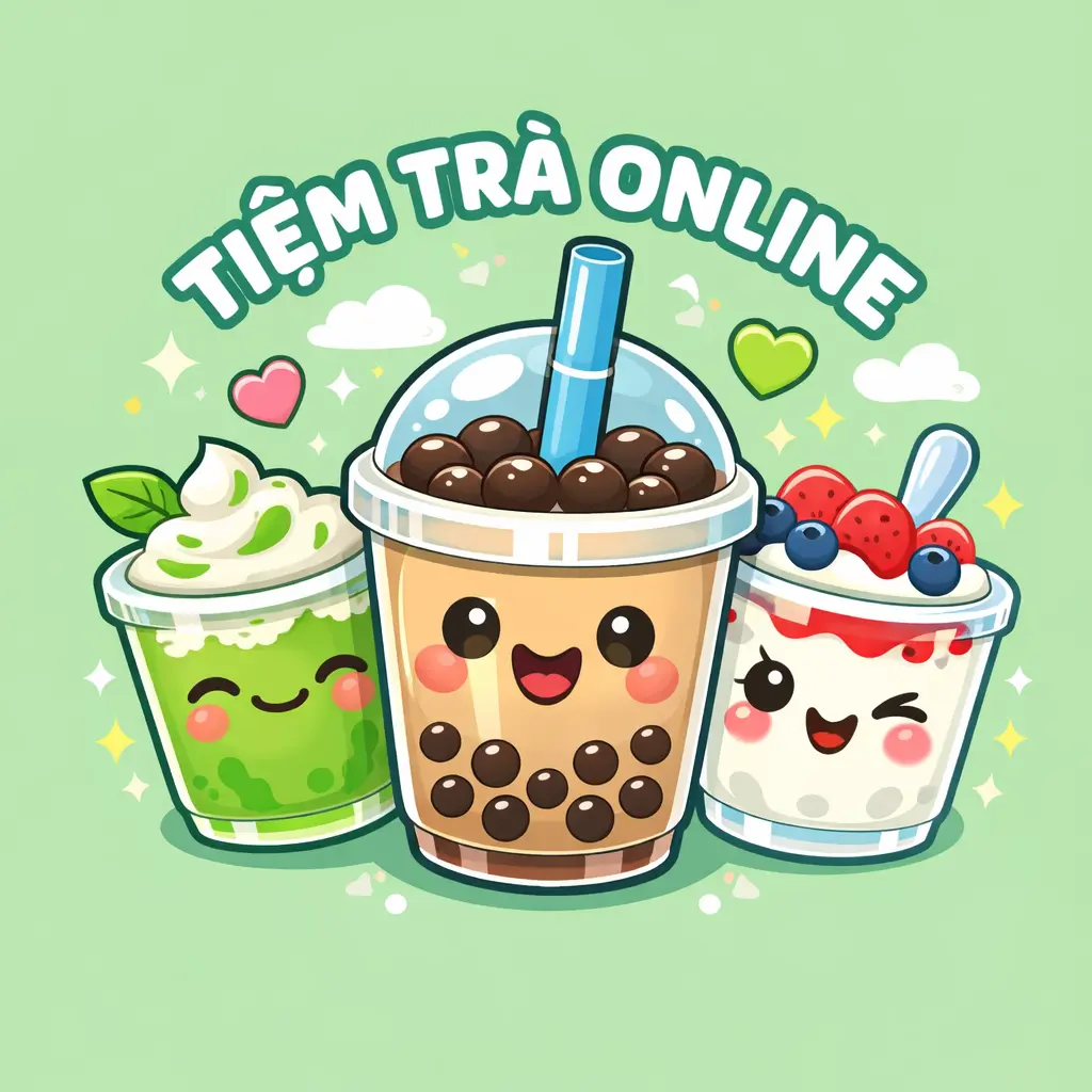 Ảnh bìa TIỆM TRÀ ONLINE - Trà Sữa, Matcha & Sữa Chua - Phạm Ngọc Thạch 
