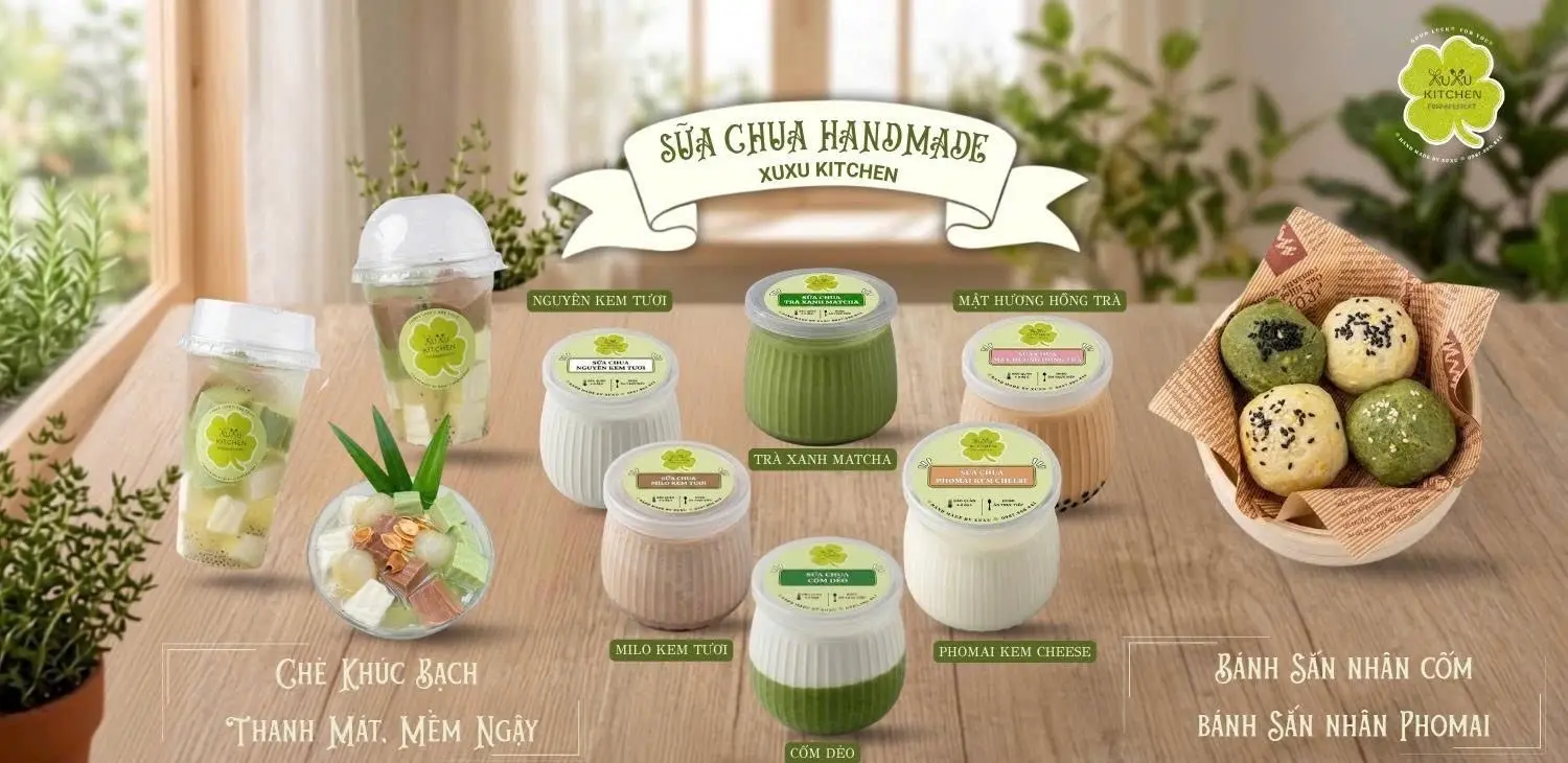Ảnh bìa Xuxu Kitchen - Sữa Chua Handmade - Mai Chí Thọ