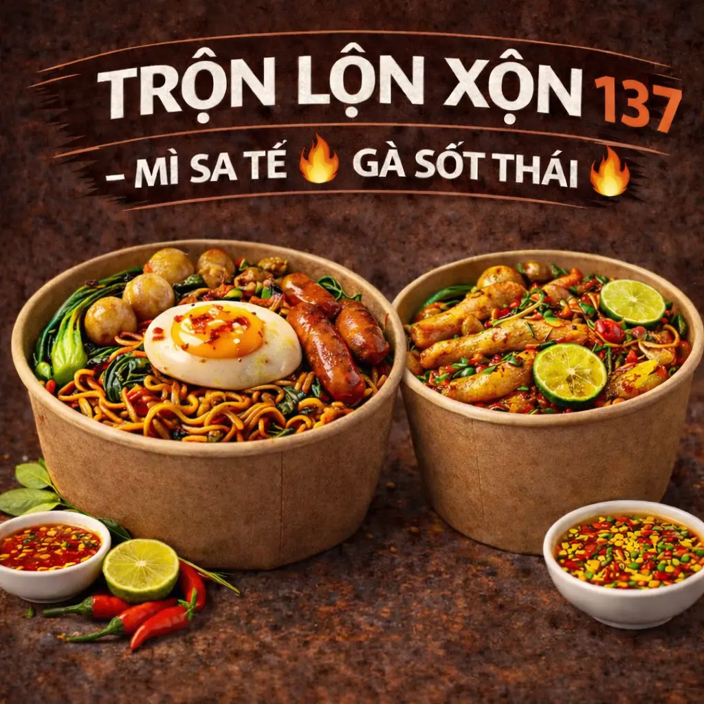 Ảnh bìa MÌ TRỘN LỘN XỘN - 137 - Thành Thái