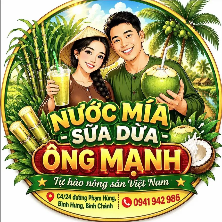Ảnh bìa Nước Mía, Nước Ép & Sữa Dừa Ông Mạnh - Phạm Hùng
