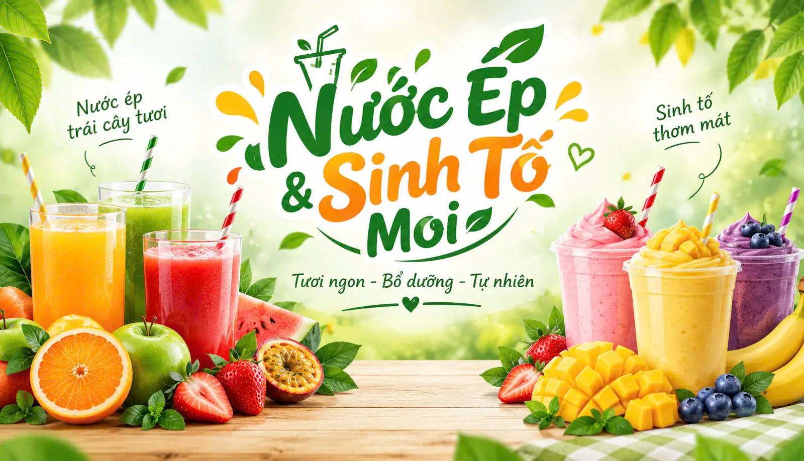 Ảnh bìa Nước Ép & Sinh Tố Moi - Tây Mỗ