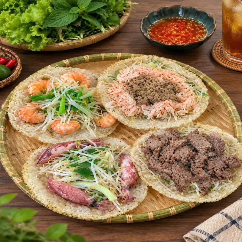 Ảnh bìa Bếp A Min Min - Bánh Xèo Tôm Nhảy, Đặc Sản Quy Nhơn & Bình Định - Phan Trọng Tuệ
