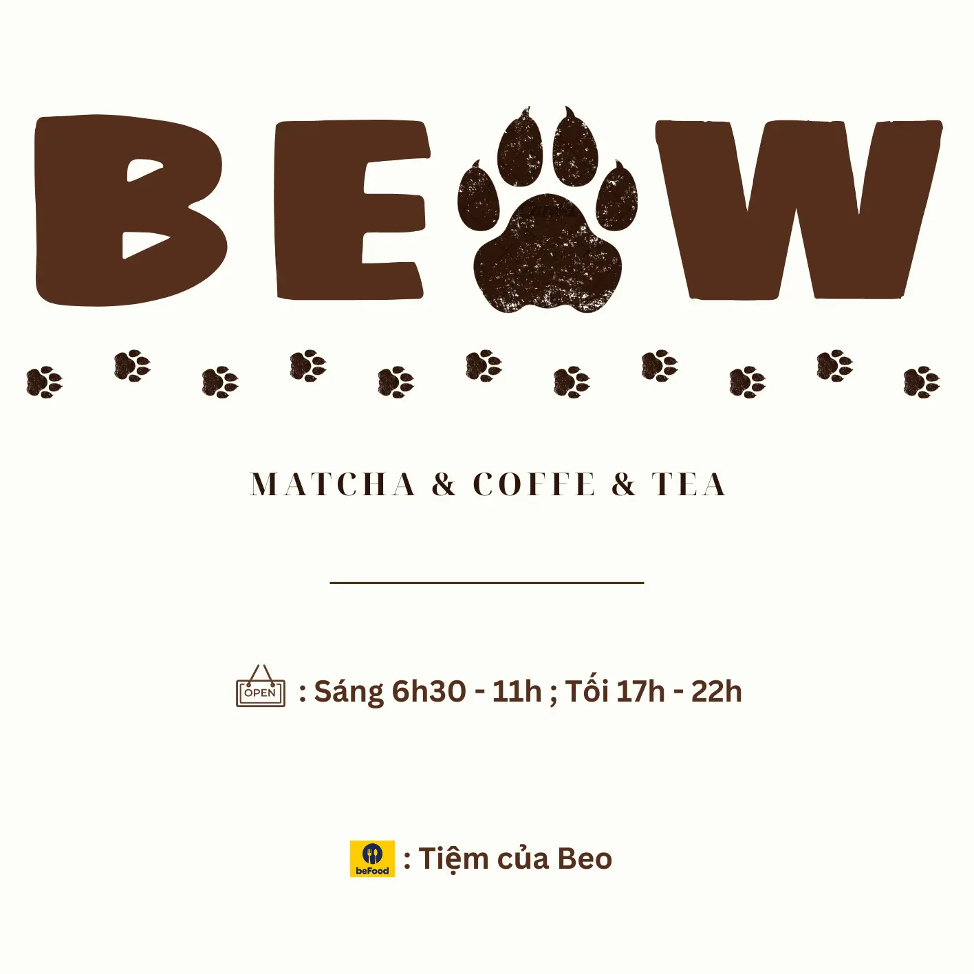 Ảnh bìa Tiệm Của Beo - Matcha, Cà Phê & Cacao - Đường Số 30