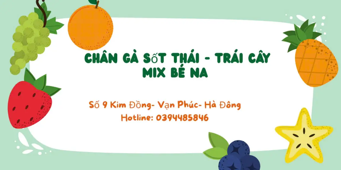 Ảnh bìa Tiệm Chân Gà Sốt Thái - Trái Cây Mix Bé Na - Kim Đồng