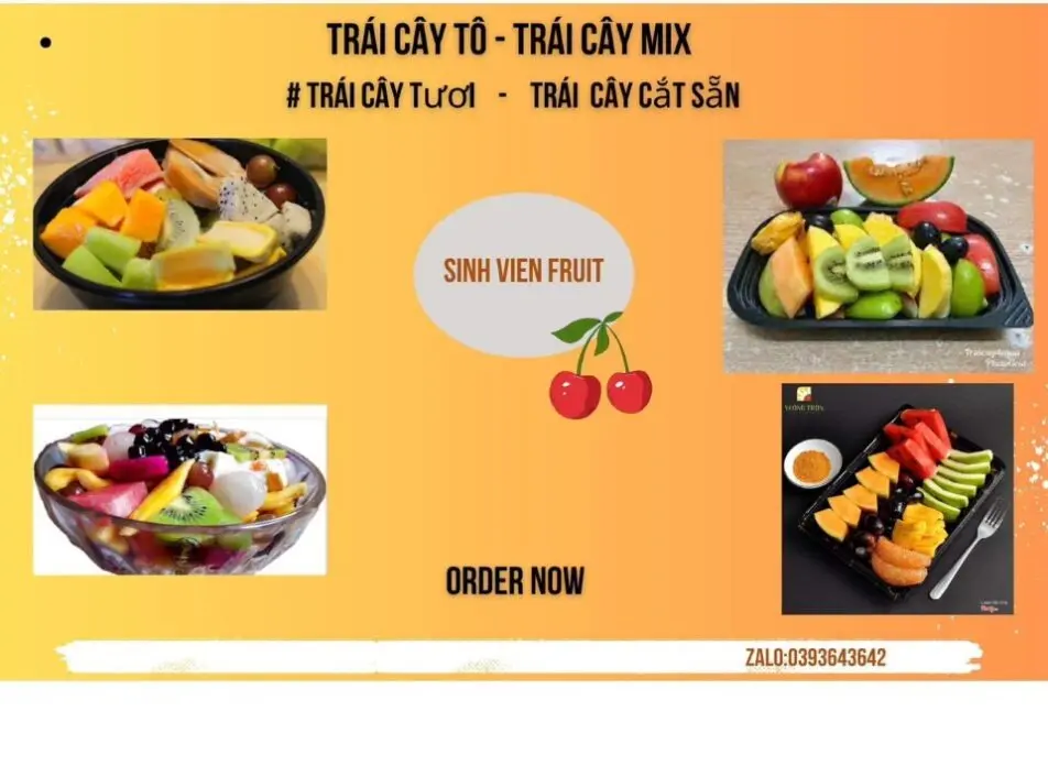 Ảnh bìa Trái Cây Tô & Mix - Trái Cây Sinh Viên - Dương Quảng Hàm