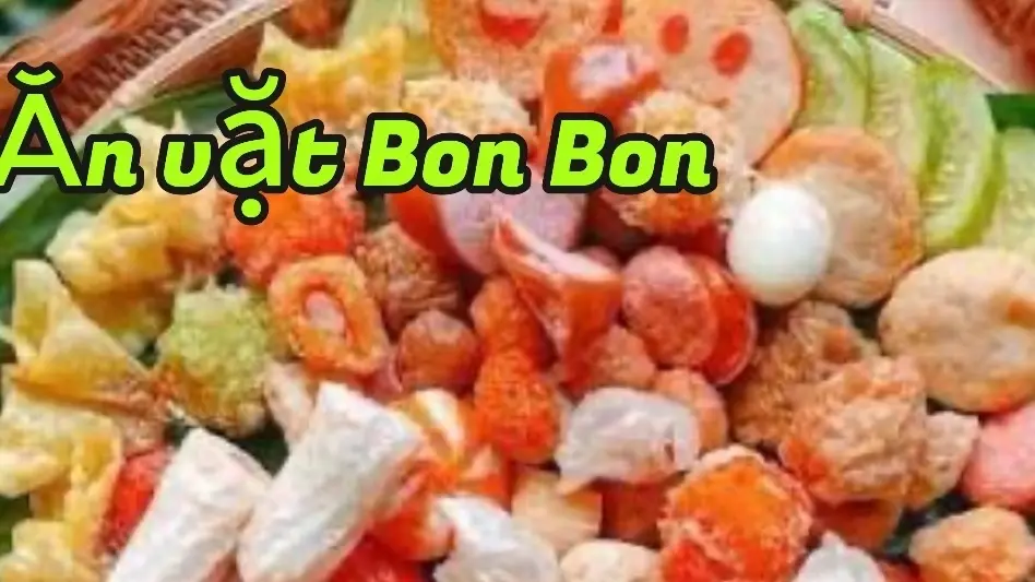 Ảnh bìa Ăn Vặt Bon Bon - Hoàng Cầm