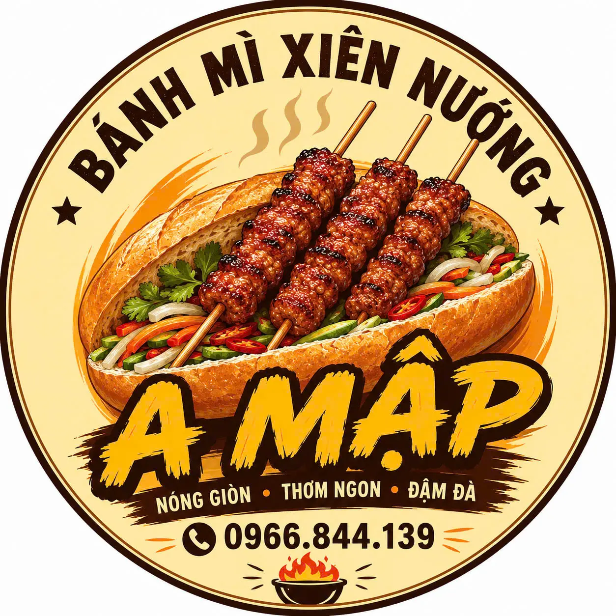 Ảnh bìa A Mập - Bánh Mì Thịt Nướng Xiên - Phạm Thế Hiển