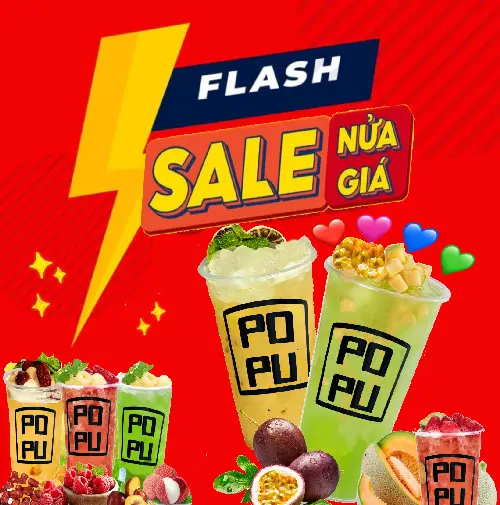 Ảnh bìa Trà Trái Cây Tươi Popu & Trà Sữa- Lê Quang Định