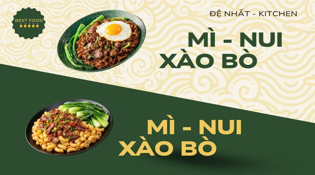 Ảnh bìa Mì Xào Bò & Nui - Đệ Nhất - Tân Sơn Nhì