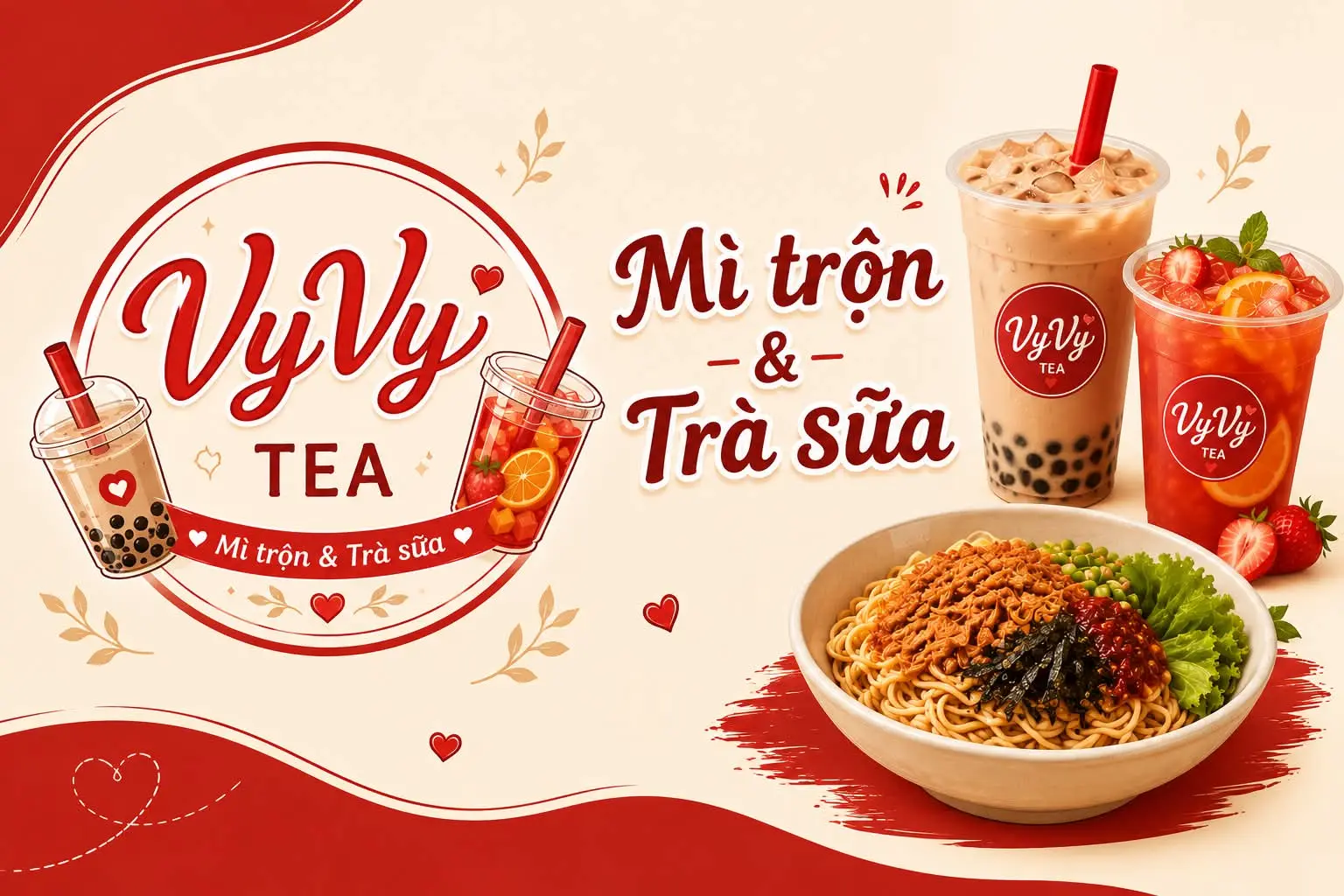 Ảnh bìa VyVy - Mì Trộn, Trà Sữa & Trà Trái Cây - Nguyễn Văn Quỳ