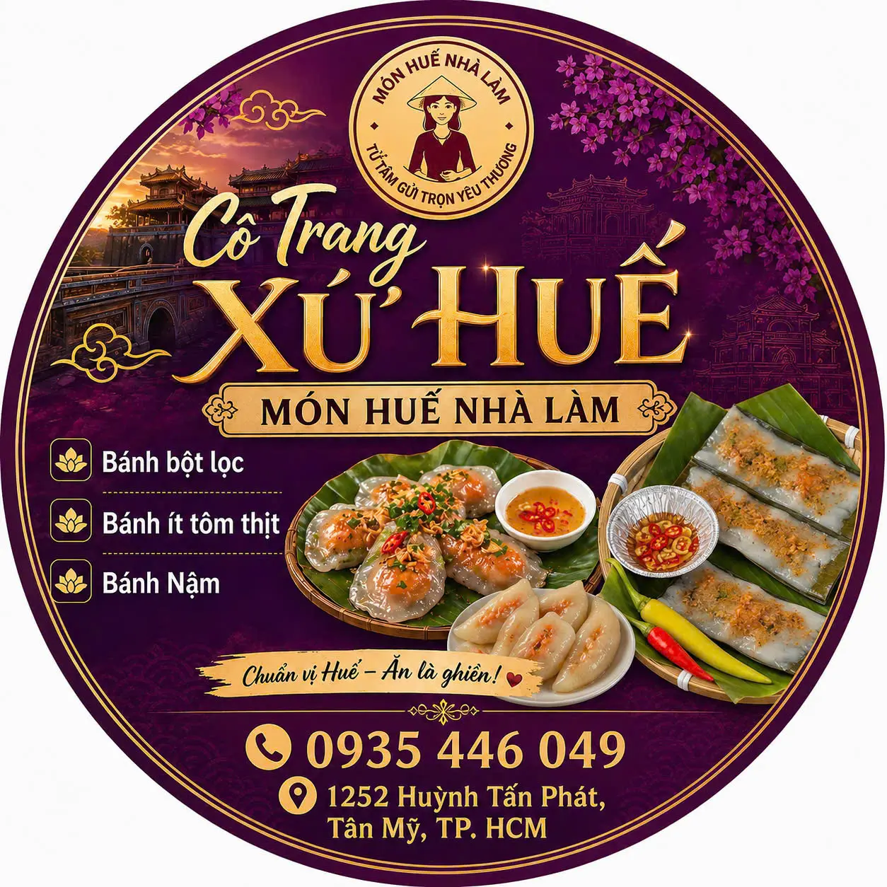 Ảnh bìa Cô Trang Xứ Huế - Huỳnh Tấn Phát