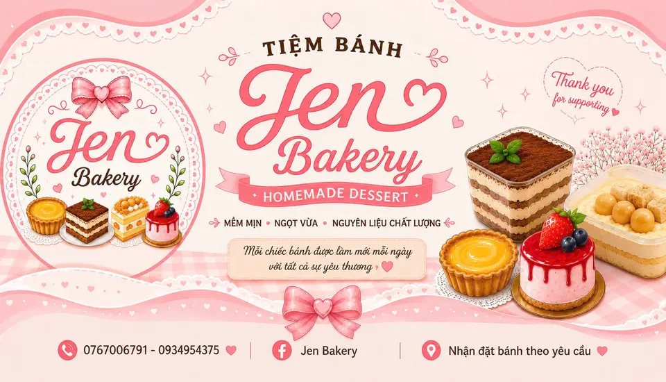 Ảnh bìa Jen Bakery - Tập Đoàn Liên Doanh