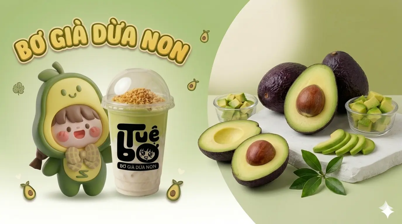 Ảnh bìa Bơ Già Dừa Non Tuệ Bơ - Lương Thế Vinh