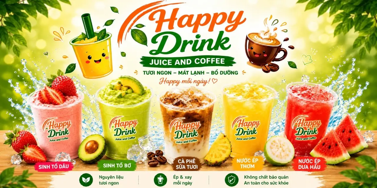 Ảnh bìa Happy Drink - Chung Cư Tera Rosa