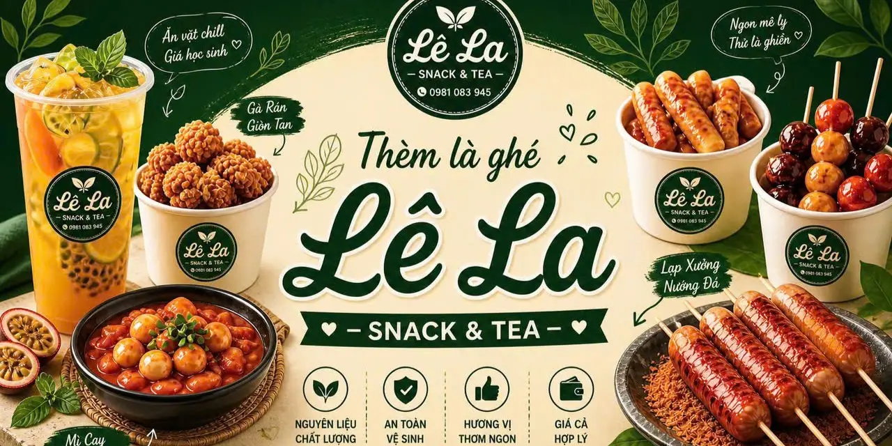 Ảnh bìa Lê La - Snack And Tea - Nguyễn Thị Thử