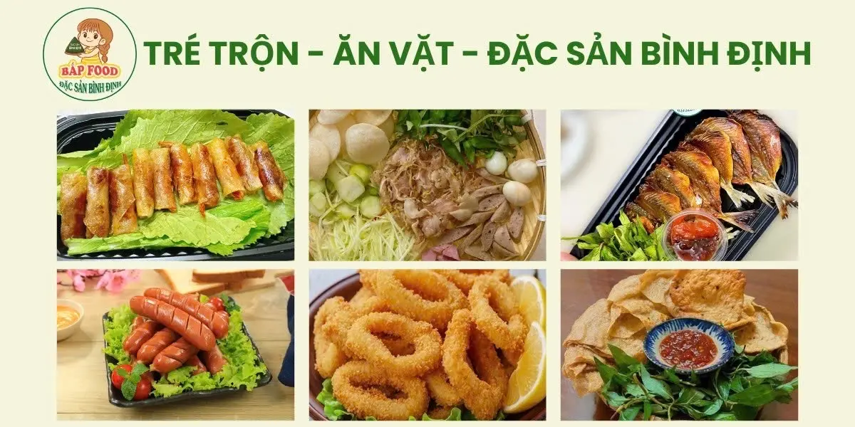 Ảnh bìa Bắp Food - Tré Trộn & Đặc Sản Bình Định - Chung Cư An Hòa 4