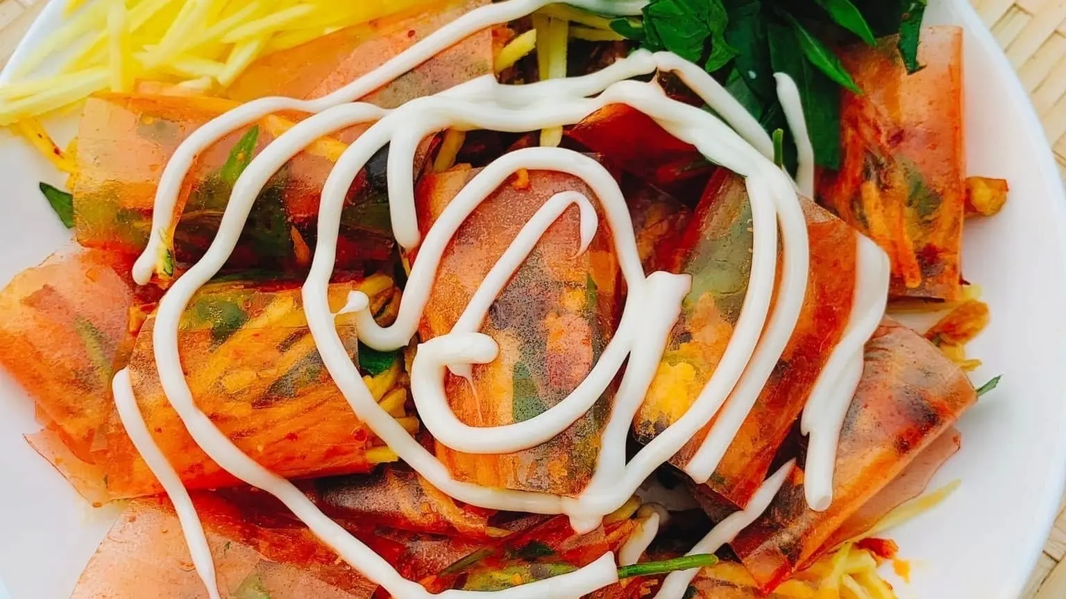 Ảnh bìa Ăn Vặt Cô Thuỳ - Bánh Tráng Trộn & Chân Gà Sốt Thái - Cây Bàng