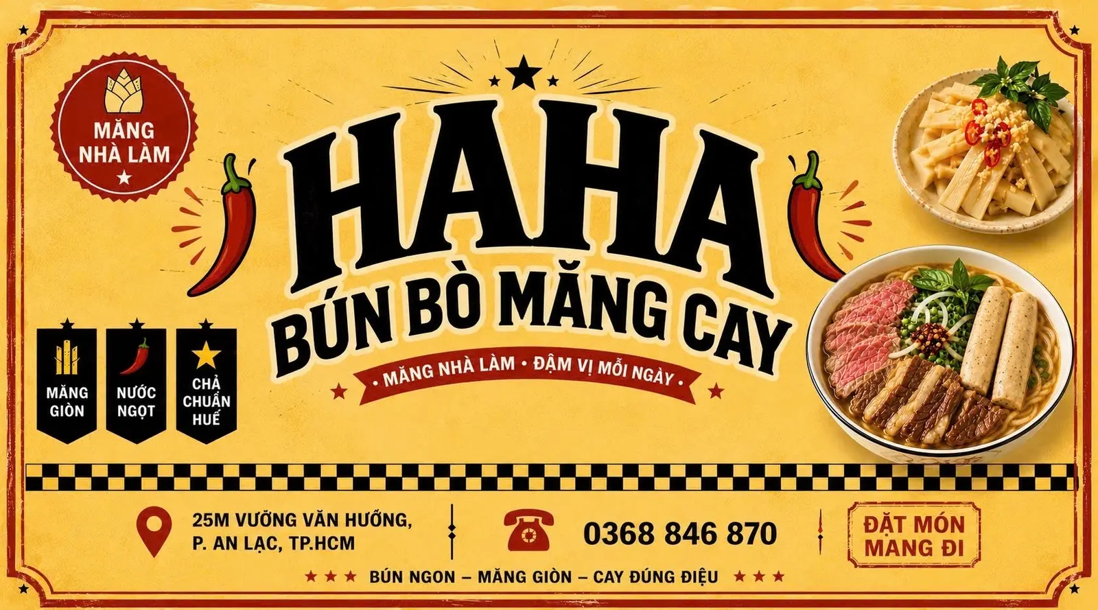 Ảnh bìa Haha - Bún Bò Măng Cay - Vương Văn Huống
