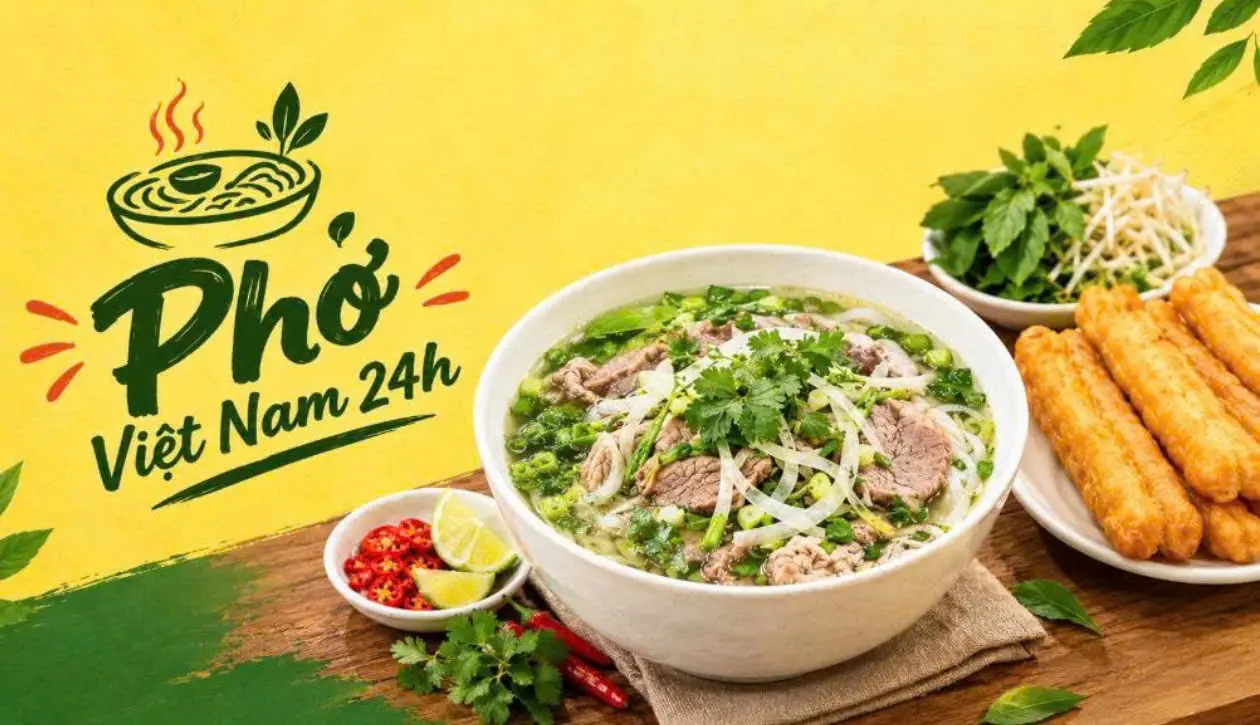 Ảnh bìa Phở Việt Nam 24H - Tôn Thất Tùng