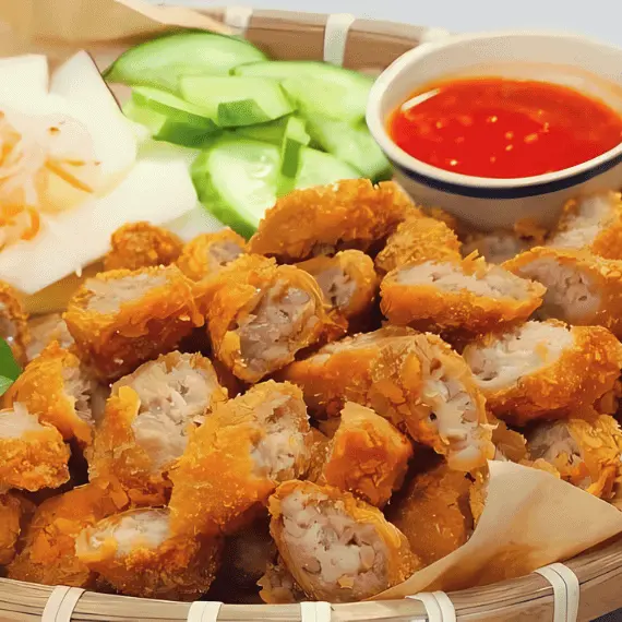 Ảnh bìa Nem Chua Rán Trần Công Châu Top 1 Hà Nội - Tây Sơn