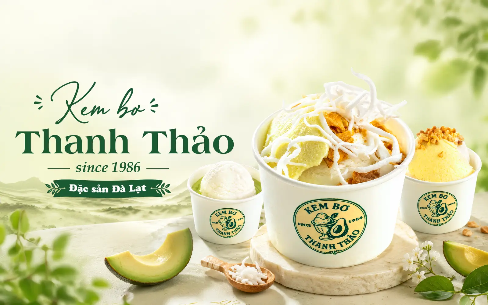 Ảnh bìa Kem Bơ Thanh Thảo Đà Lạt - Nguyễn Văn Lượng