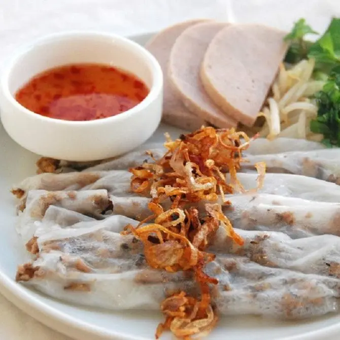 Ảnh bìa Bánh Cuốn Nóng Tôm Thịt - Gỏi Cuốn Tôm Thịt - Tôn Đản
